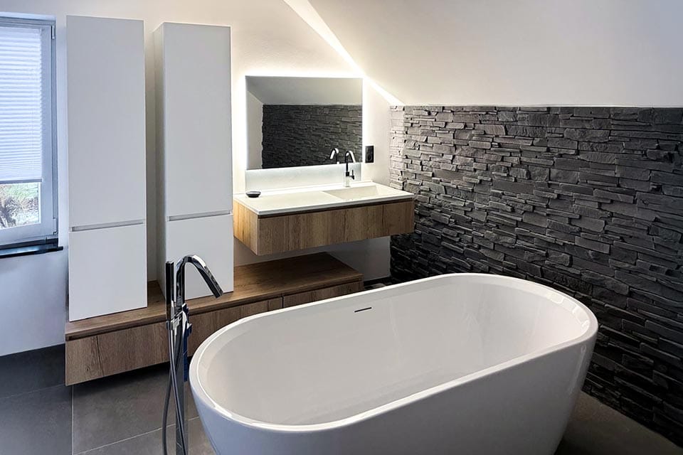 Featured image for “Une salle de bains contemporaine : élégance et fonctionnalité”